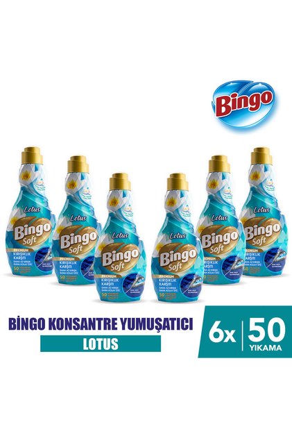 Soft Konsantre Yumuşatıcı Kırışıklık Karşıtı 1200MLX6