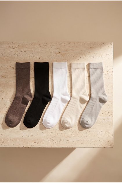 Pachet de 5 șosete unisex