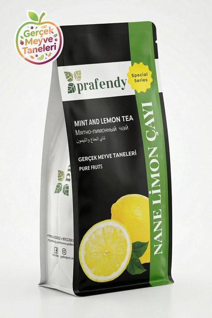 Nane Limon Çayı 250g - Gerçek Meyve Taneli
