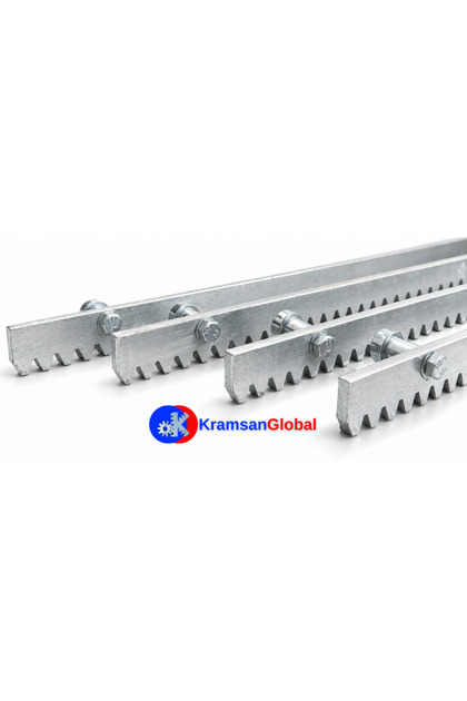8x30mm Bahçe Otomatik Kapı Kremayer Dişli (4 Metre)(4'lü Set)
