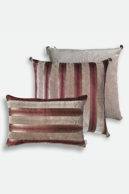 Bronze Glow Throw Pillow Cover Set of 3