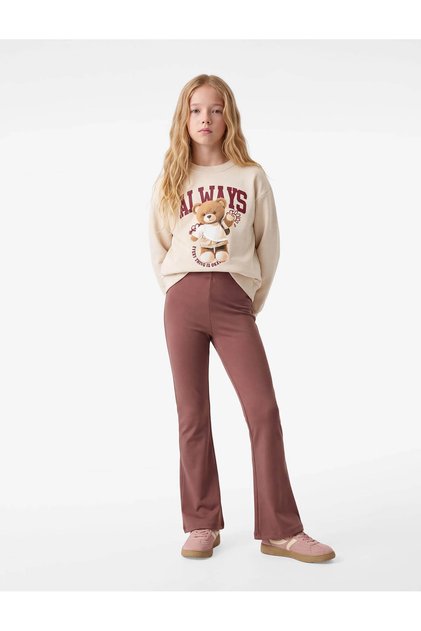 Elastic Waist Slim Fit Spanish Leggings