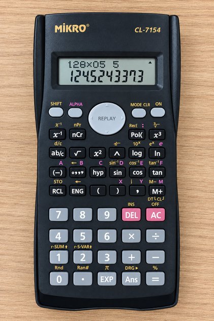 240 Fonkiyon Bilimsel Hesap Makinası Mühendislik İçin 7154