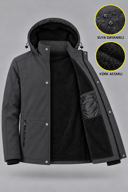 Detachable Hooded Softsheel Coat Pldp 2991_50413