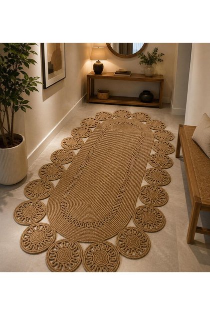 Hasır,Jüt, Kilim, Paspas, Mutfak Halısı, Banyo Paspası, Kilim, Halı, Balkon Paspası