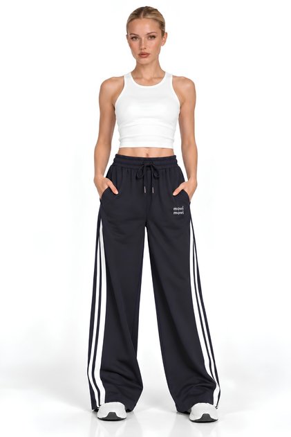 Women's Wide Leg Sweatpants | Regular Length | Wide Leg Cut | Casual Athletic Wear | Modern Women's Pants