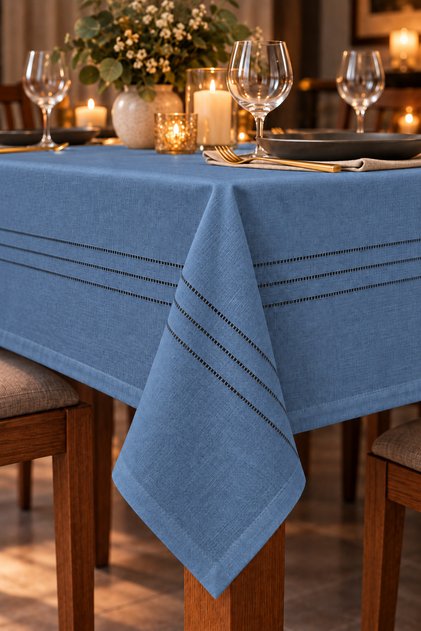 Colber Stain Resistant Tablecloth 160x220 cm – Stylish and Durable