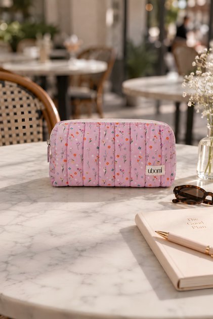 Pinky Makeup and Personal Care Bag & Pen Holder (Small Size)
