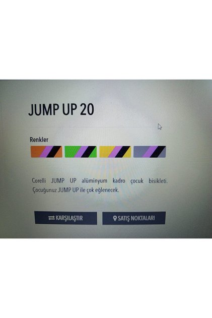 20 J JUMP UP HAREKET BİSİKLETİ