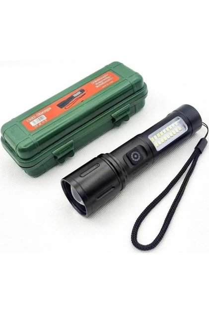 Lanterna LED, Negru / ZTS8232