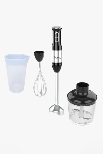 4-in-1 Electric Hand Blender 400W Stick & Immersion Blender with Chopper, 1.0L – RA-HB1375