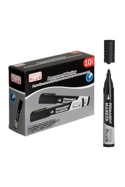 permanent pentru scriere și etichetare, 10 bucăți – permanent, vârf gros