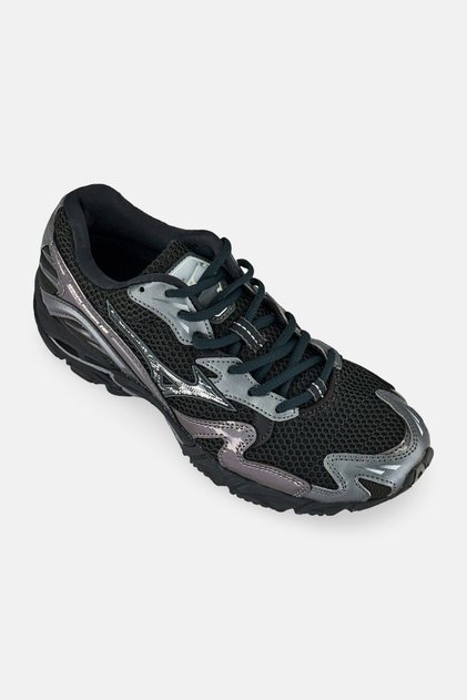 Men Wave Rider 10 Lace Up Outdoor Shoes, Dark Grey