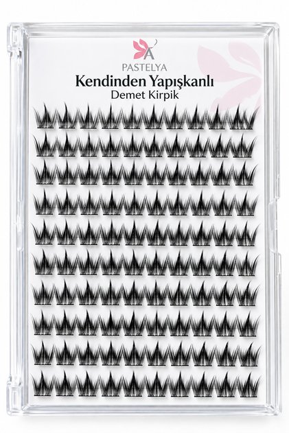 KENDİNDEN YAPIŞKANLI DEMET KİRPİK - KAPAKLI 1 -