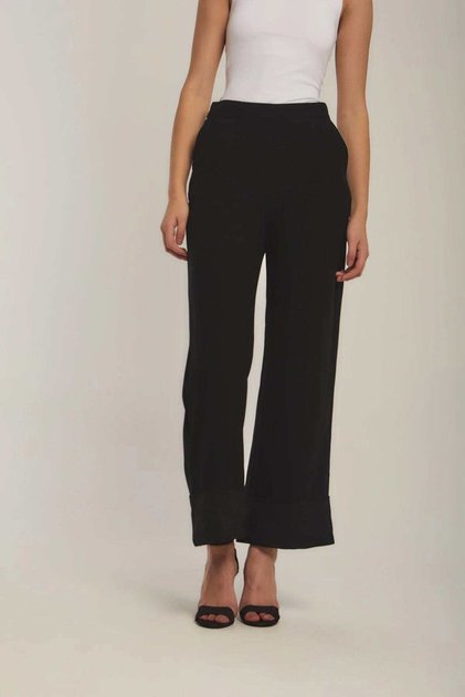 Solid Women's Pants