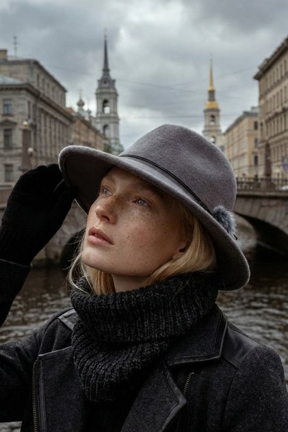 Women's Premium Camel Hair Felt Hat