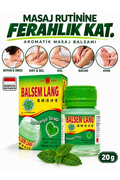Balsem Lang Aromatic Refreshing Daily Use Massage Balm 20 g