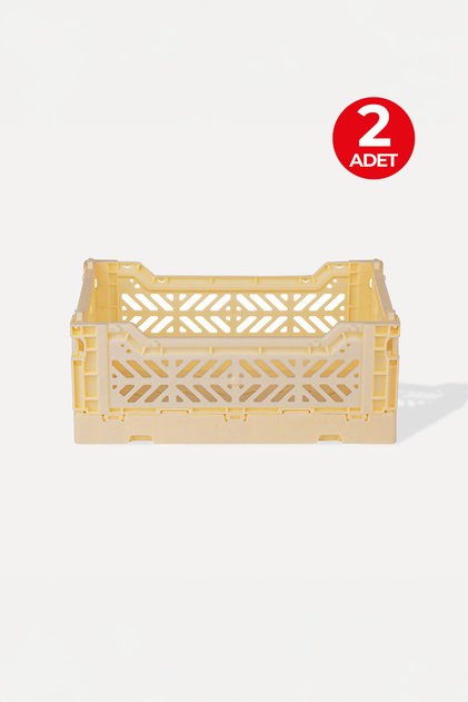 2 Pieces - Minibox Banana Foldable Crate 261710