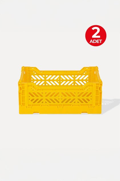 2 Pieces - Minibox Yellow Foldable Case 261710