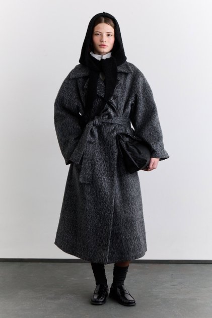Diana Maxi Premium Coat Anthracite