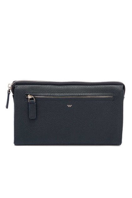 Navy Blue Genuine Leather Men's Portfolio Bag - S1Pc00001633-A38
