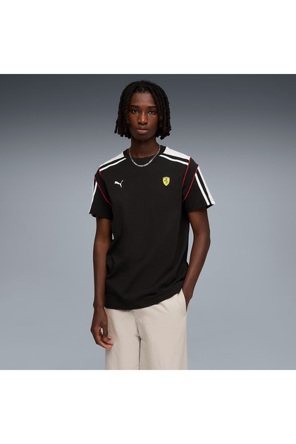 Ferrari Mt7 Men's Black Casual Style T-Shirt 63583601