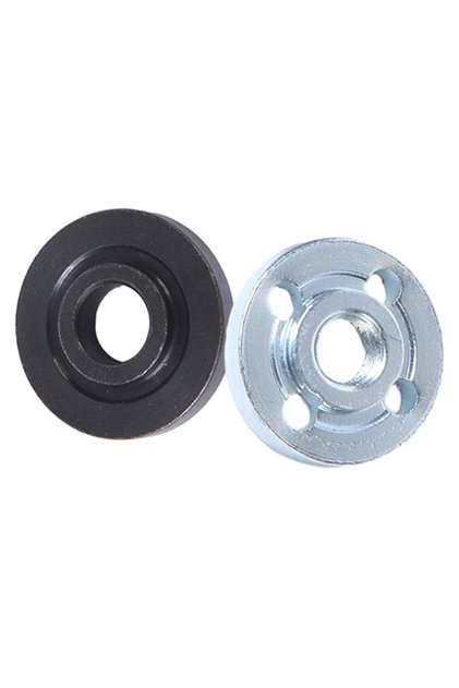 1 Set M10 Thread Angle Grinder Metal Pressure Plate Metal Inner Outer Flange Nut Set Tools Grinding