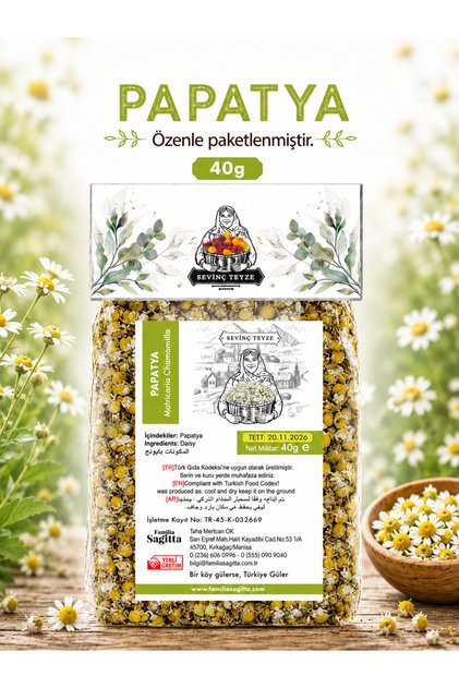 Sevinç Teyze Papatya Çayı 40g - Daisy Tea