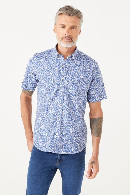Leaf Pattern Shirt