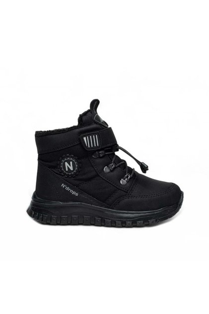 Ndrops M-888 Black Boys' Winter Boots Shoes