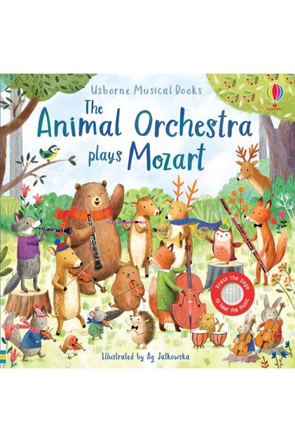 Животинската оркестърна група свири Mozart музикални книги - Mozart's Music