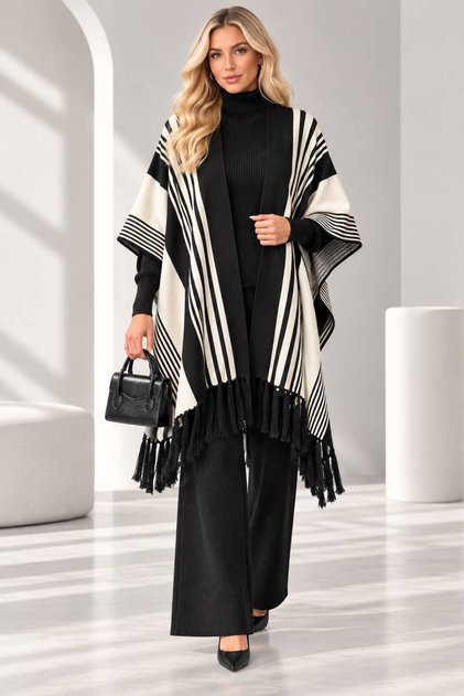 Women's 3-Piece Knitwear Set with Panthool and Blouse