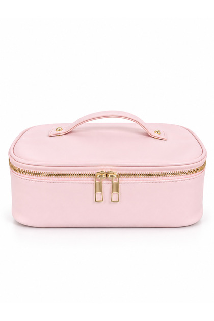 Rectangular Cosmetic, Personal Care, Travel, Gift, Pocketed Makeup Bag