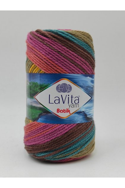 Batik Hand Knitting Yarn 100% Acrylic 100Gr (Dg10 Vienna)