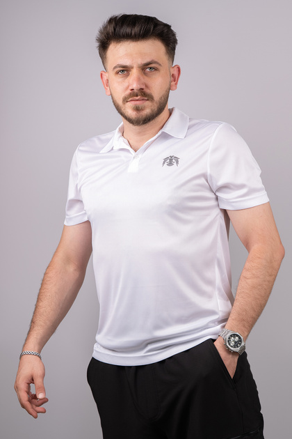 Outdoor Polo Neck T-shirt 100% Polyester