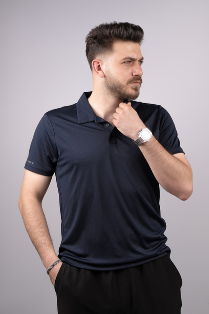 Outdoor Polo Neck T-shirt 100% Polyester