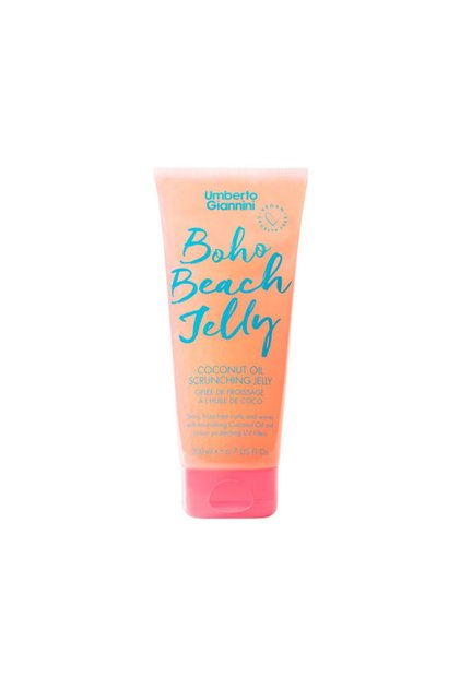 Gel de coafat cu ulei de cocos Boho Beach Jelly pentru bucle lejere, Umberto Giannini, 200 ml