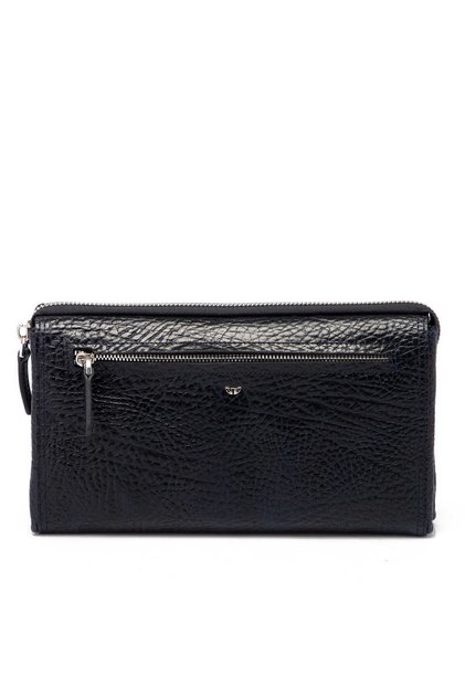 Navy Blue Genuine Leather Men's Portfolio Bag - S1Pc00001633-P5Y