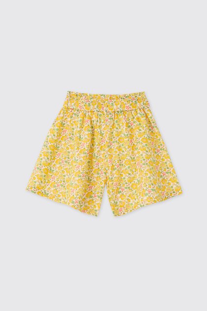 Liberty Fabric Floral Patterned Baby Girl Shorts