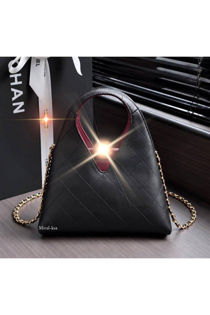 High Quality Luxury Women's Bag from Meral, Small Size, Comes with the Box and Brand Card.