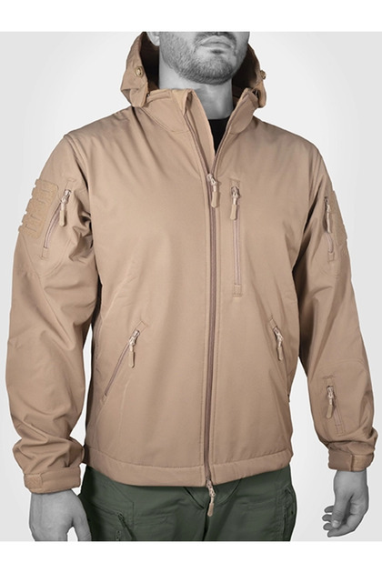 Coats Softshell Batur Beige Waterproof Taktic Outdoor Tactical Rainproof Protection