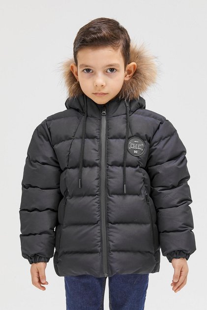 Benittokids Boy's Natural Fur Coat 51289