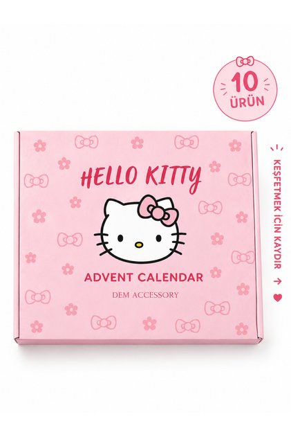 Premium Hello Kitty Advent Calendar- 10 Parça