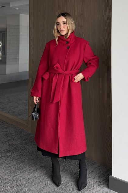 Red Future Coat - 409110
