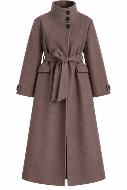 Taupe color Future Coat - 409110