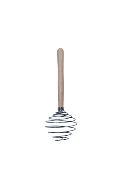 Tel de bucătărie spiralat, din metal și lemn (mic) / 1411