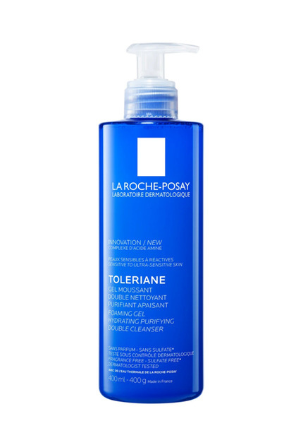 La Roche-Posay Toleriane Face Wash Cleanser, 13.52 Fl Oz
