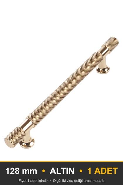 Firuze Altın 128 Mm Kulp Lüks Country Mutfak Mobilya Dolap Çekmece Kulpu