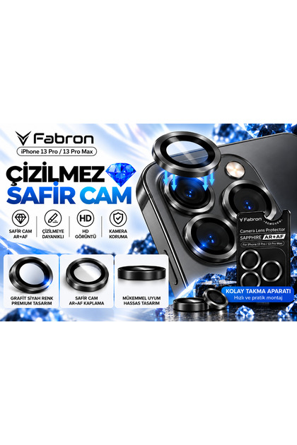 Original Sapphire Lens Compatible with iPhone 13 Pro / iPhone 13 Pro Max Camera Lens Protector Anti-Scratch Sapphire Coating