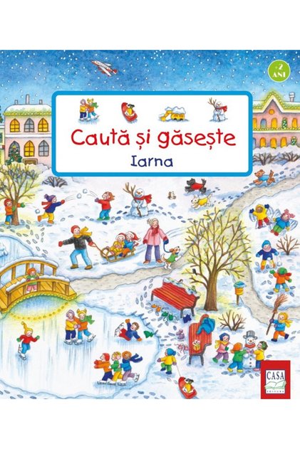 Caută și găsește – Iarna, – Editura Casa